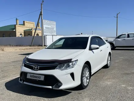 Toyota Camry 2015 года за 12 500 000 тг. в Атырау – фото 30