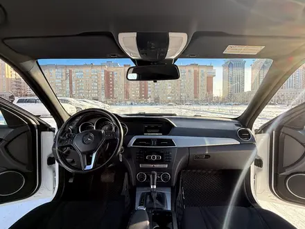 Mercedes-Benz C 180 2013 года за 7 000 000 тг. в Астана – фото 8