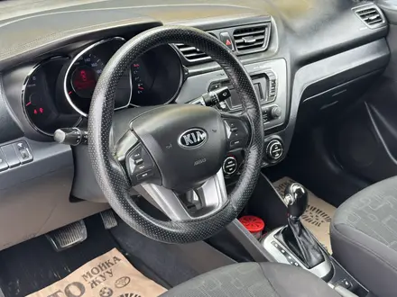 Kia Rio 2014 года за 5 750 000 тг. в Актобе – фото 13