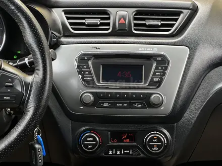 Kia Rio 2014 года за 5 750 000 тг. в Актобе – фото 5