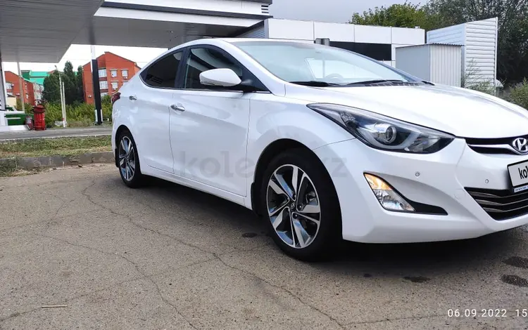 Hyundai Elantra 2015 года за 6 900 000 тг. в Уральск
