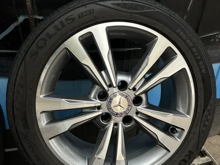 Диски с шинами от Mercedes Benz E class W212 рестайлинг за 200 000 тг. в Алматы – фото 2