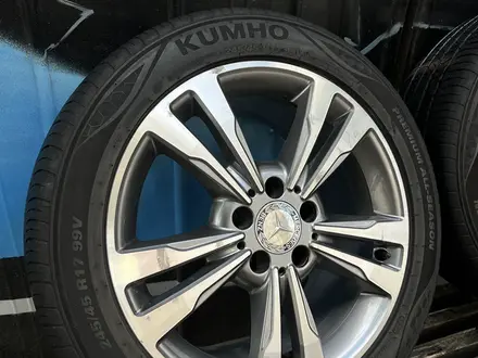 Диски с шинами от Mercedes Benz E class W212 рестайлинг за 200 000 тг. в Алматы – фото 8