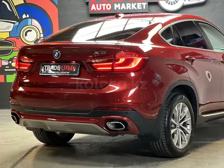 BMW X6 2017 года за 16 295 000 тг. в Алматы – фото 10