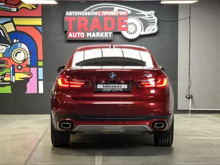 BMW X6 2017 года за 16 295 000 тг. в Алматы – фото 5
