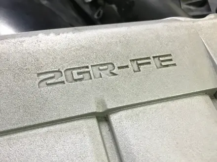 Двигатель Toyota 2GR-FE V6 3.5 л из Японии за 1 100 000 тг. в Петропавловск – фото 9