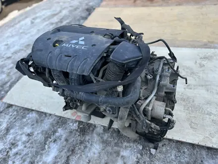 Мотор коробка Вариатор 4b12 2.4 из Японии, 2.0 4b11, 4b10 за 31 313 тг. в Алматы
