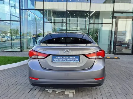 Hyundai Elantra 2016 года за 6 590 000 тг. в Алматы – фото 5