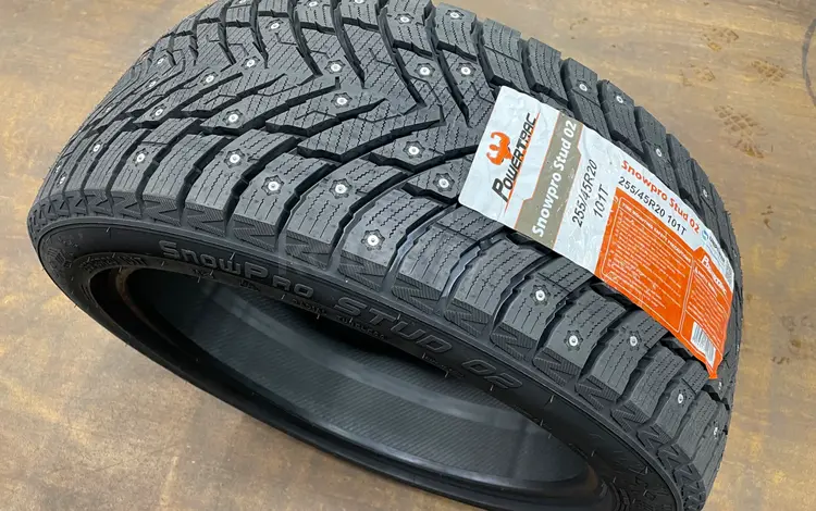 255/45r20 Powertrac Snowpro Stud 02 за 72 000 тг. в Астана