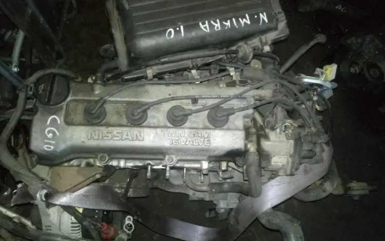Двигатель 1.0 на Micra. за 123 321 тг. в Алматы