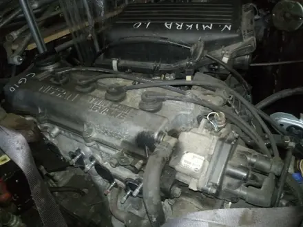 Двигатель 1.0 на Micra. за 123 321 тг. в Алматы – фото 2