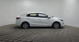 Kia Rio 2018 года за 5 610 000 тг. в Алматы – фото 4