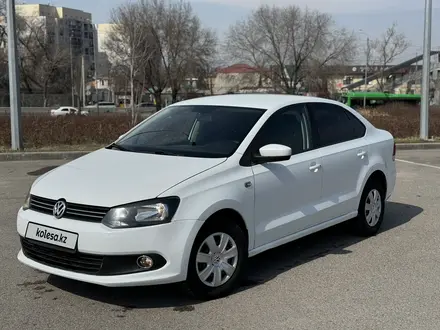 Volkswagen Polo 2014 года за 4 250 000 тг. в Алматы – фото 2