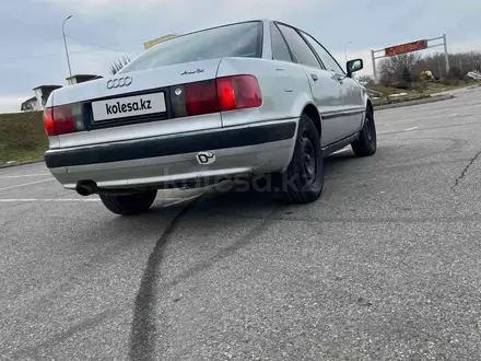 Audi 80 1992 года за 1 500 000 тг. в Талдыкорган – фото 4