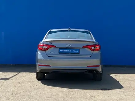 Hyundai Sonata 2015 года за 8 520 000 тг. в Алматы – фото 4