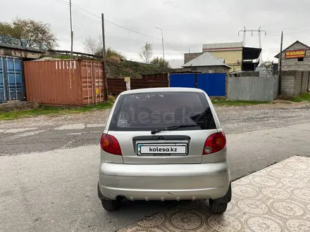 Daewoo Matiz 2007 года за 1 150 000 тг. в Туркестан – фото 6