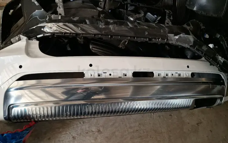 Задний бампер Hyundai Palisade Calligraphy 2023 года. за 10 000 тг. в Астана