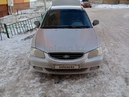 Hyundai Accent 2002 года за 2 100 000 тг. в Астана – фото 20