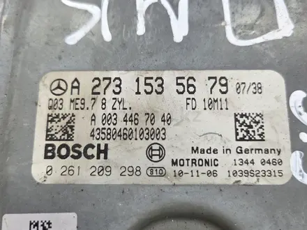 ЭБУ от двигателя 273 010 5.5 от W221 за 200 000 тг. в Астана – фото 2