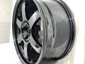 TE37 8244 R18 8, 5J ET22 5x114, 3 ЦО 73.1 Black Chrome за 360 000 тг. в Алматы