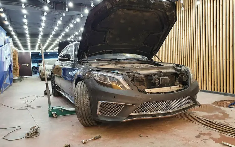 Комплект обвеса AMG S63 дорестайл для W222 S Class Mercedes Benz за 500 000 тг. в Алматы