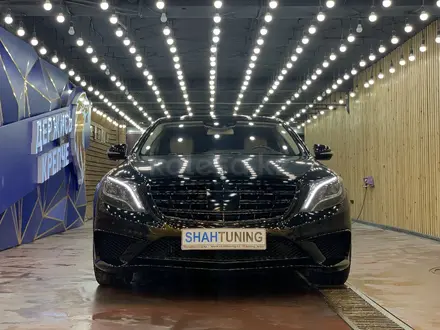 Комплект обвеса AMG S63 дорестайл для W222 S Class Mercedes Benz за 500 000 тг. в Алматы – фото 4