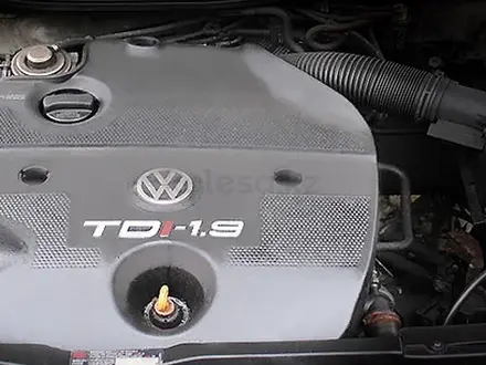 Двигатель на Volkswagen Golf 4 1.9 дизель за 360 000 тг. в Астана