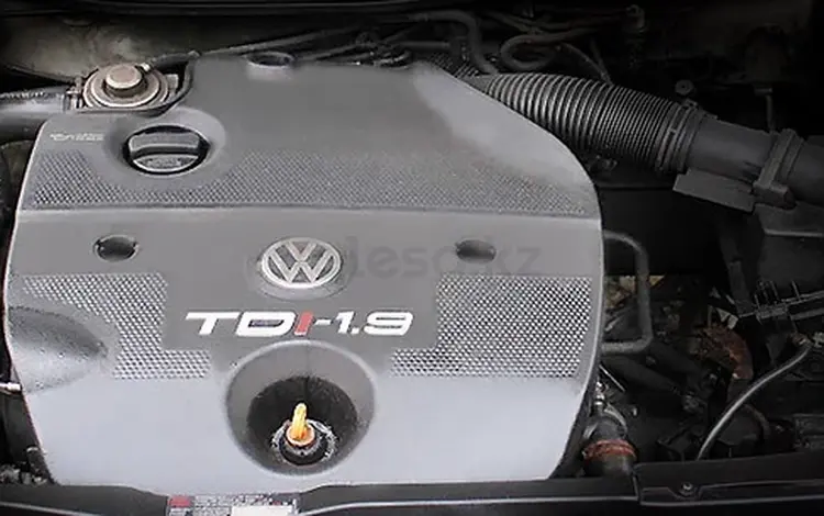 Двигатель на Volkswagen Golf 4 1.9 дизель за 360 000 тг. в Астана