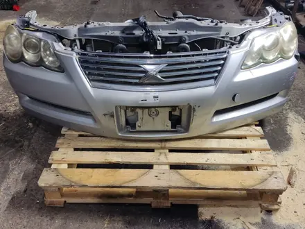 МОРДА НОУСКАТ ПЕРЕДНИЙ БАМПЕР ФАРЫ В СБОРЕ TOYOTA MARK X X120 за 200 000 тг. в Атырау – фото 2