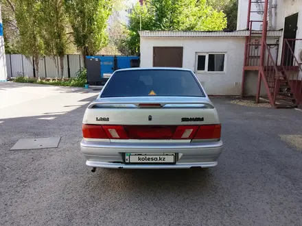 ВАЗ (Lada) 2115 2007 года за 650 000 тг. в Актобе – фото 7