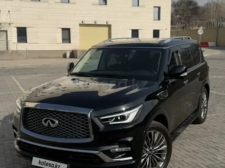 Infiniti QX80 2021 года за 33 000 000 тг. в Алматы – фото 2