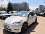 Tesla Model Y 2021 года за 23 000 000 тг. в Алматы – фото 4