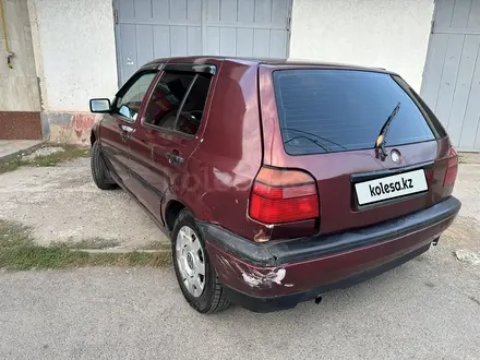 Volkswagen Golf 1992 года за 950 000 тг. в Шымкент – фото 4