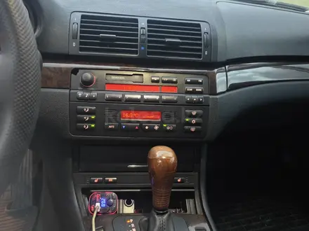 BMW 330 2001 года за 3 800 000 тг. в Алматы – фото 27