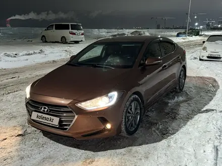 Hyundai Elantra 2018 года за 8 400 000 тг. в Астана – фото 2