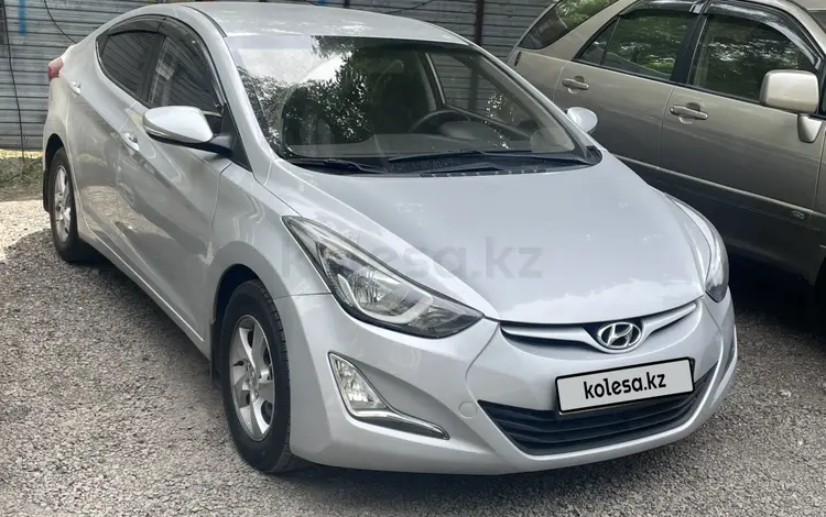 Hyundai Elantra 2015 года за 5 700 000 тг. в Алматы