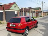 Volkswagen Golf 1992 годаүшін1 500 000 тг. в Алматы – фото 3