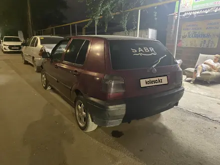 Volkswagen Golf 1993 года за 750 000 тг. в Алматы – фото 2