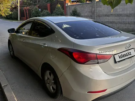 Hyundai Elantra 2014 года за 5 000 000 тг. в Алматы – фото 4