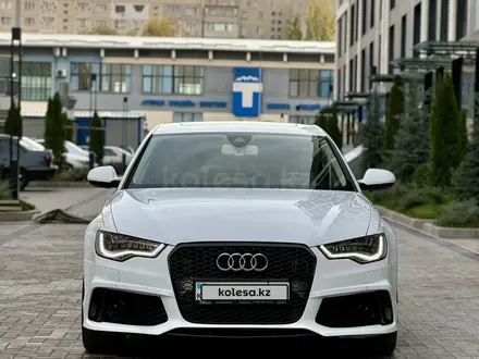 Audi A6 2011 года за 12 500 000 тг. в Алматы – фото 2