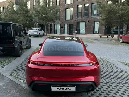 Porsche Taycan 2021 года за 41 100 000 тг. в Алматы – фото 2