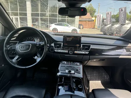 Audi A8 2015 года за 15 000 000 тг. в Алматы – фото 9