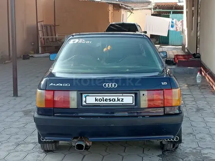 Audi 80 1990 года за 750 000 тг. в Тараз – фото 4