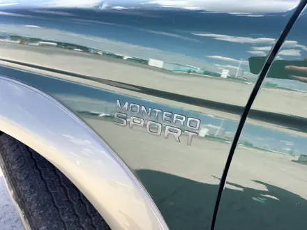 Mitsubishi Montero Sport 2001 годаүшін5 800 000 тг. в Караганда – фото 18