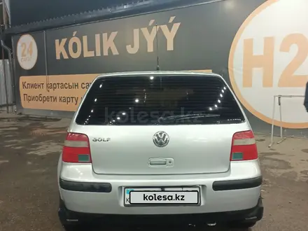 Volkswagen Golf 2002 года за 2 450 000 тг. в Алматы – фото 3