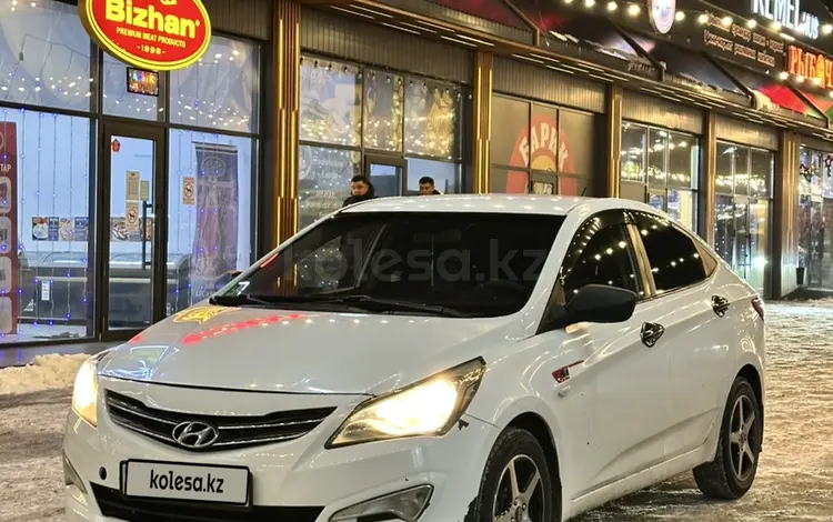 Hyundai Accent 2014 года за 4 500 000 тг. в Алматы