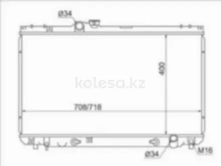 Радиатор за 33 100 тг. в Алматы