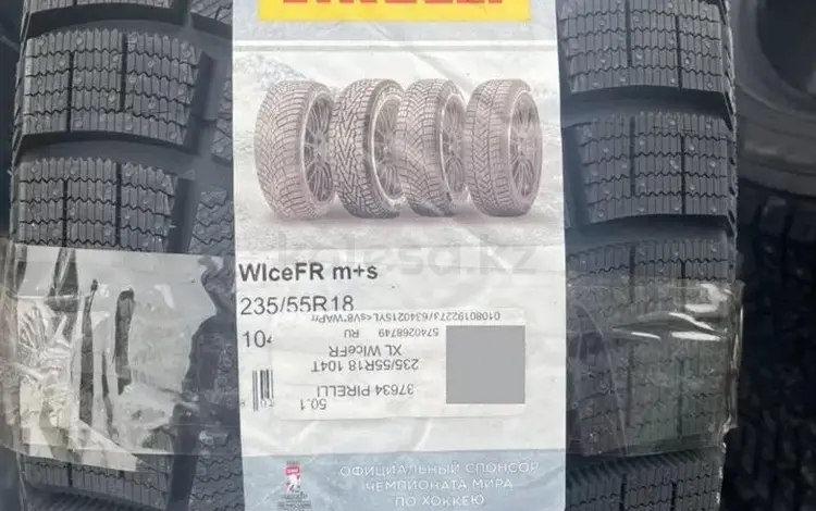 Pirelli Ice Zero FR 235/55 R18 шипы зимние за 140 000 тг. в Алматы