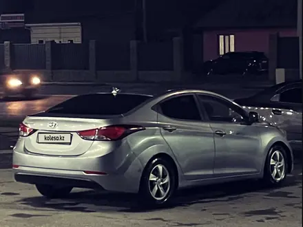 Hyundai Elantra 2014 года за 5 000 000 тг. в Шымкент – фото 5