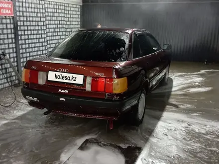 Audi 80 1991 года за 1 000 000 тг. в Талдыкорган – фото 2